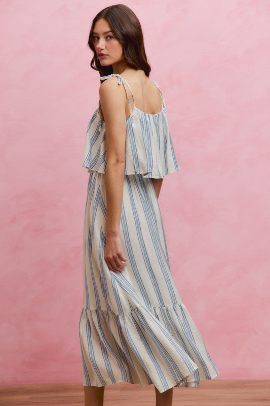 Seaside Stroll Midi Dress