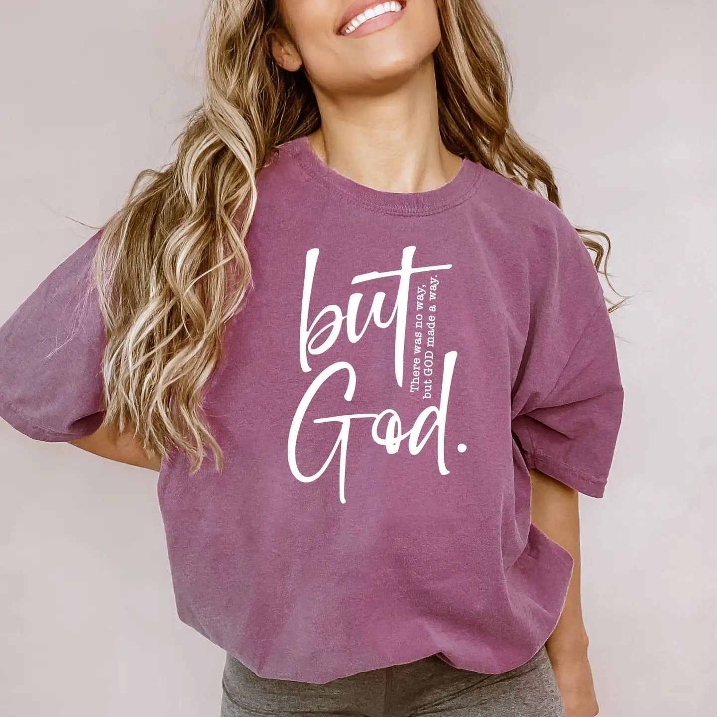 But God Tee, Mulitple Colors