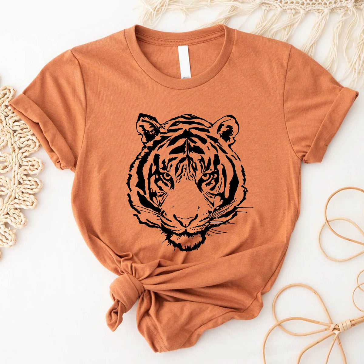 Orange Tiger | T-Shirt, Crewneck & Hoodie