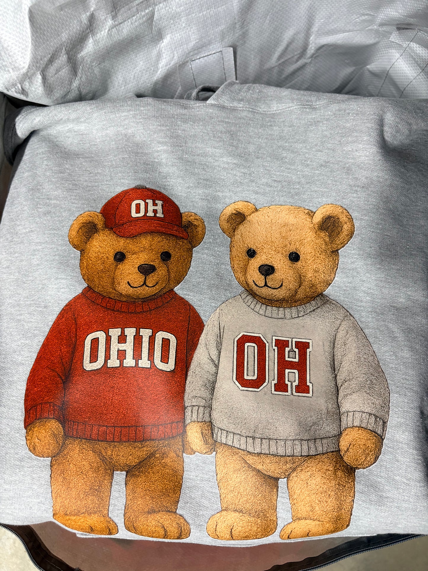 Ohio Game Day Bears Crewneck or T-shirt