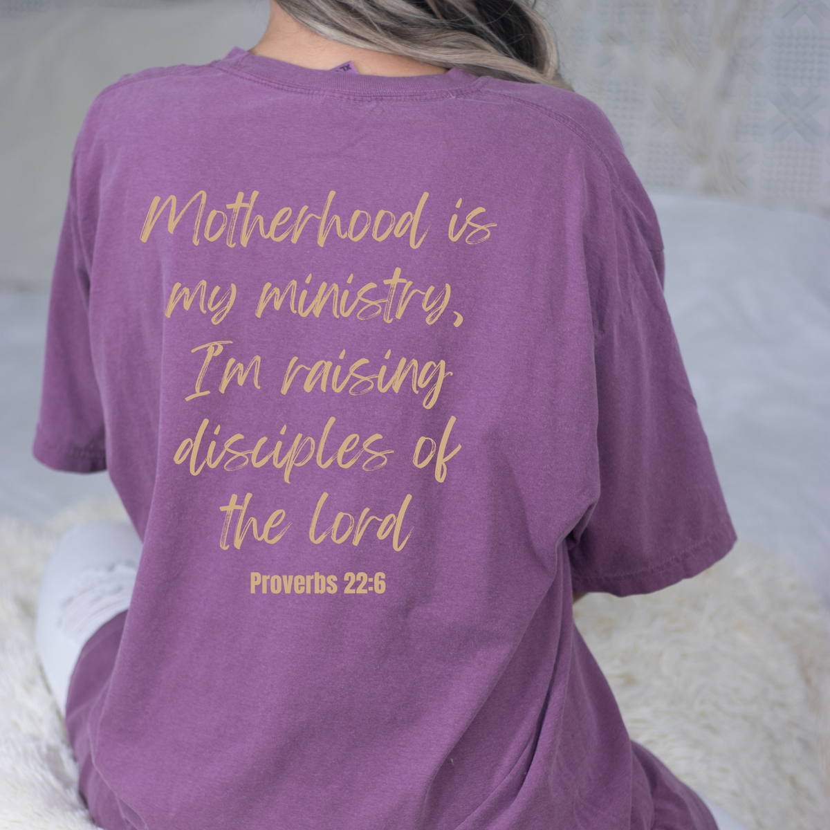 Proverbs 22:6 Graphic Tee - Christian Faith Tee | T-Shirt, Crewneck & Hoodie