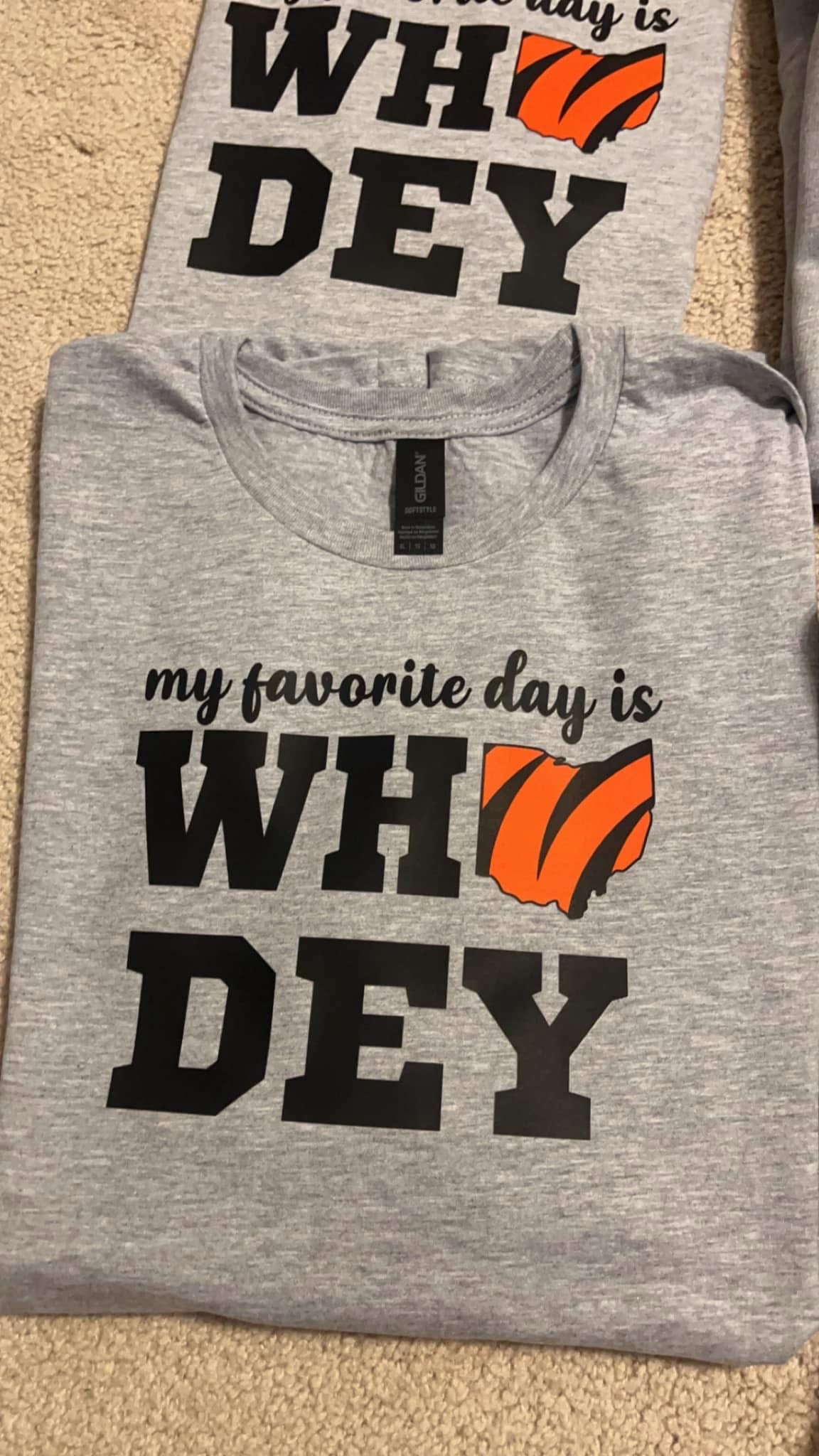 My Favorite Day is Who-Dey Tshirt