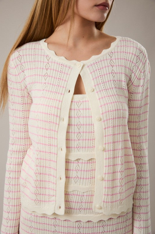 Blush Bloom Cardigan