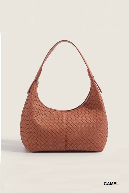 Woven in Warmth Shoulder Bag