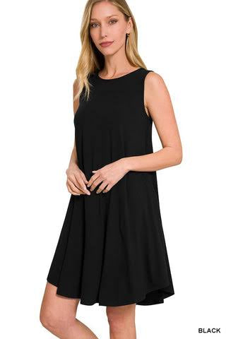 Black Swing Dress