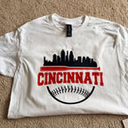 Cincinnati Skyline Baseball | Modern Grace Boutique