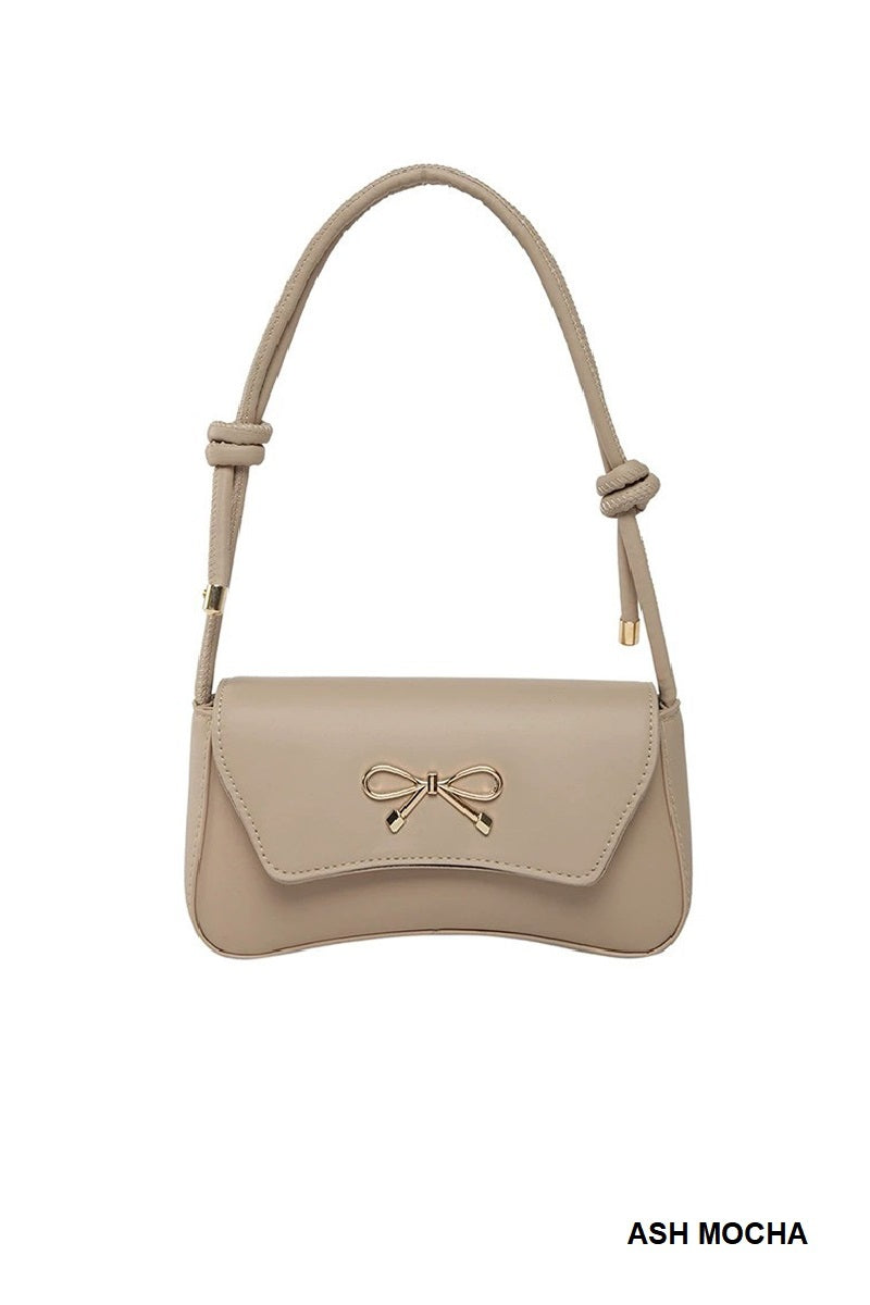 Latte Luxe Bow Bag