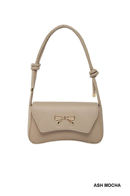 Latte Luxe Bow Bag
