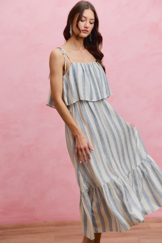 Seaside Stroll Midi Dress