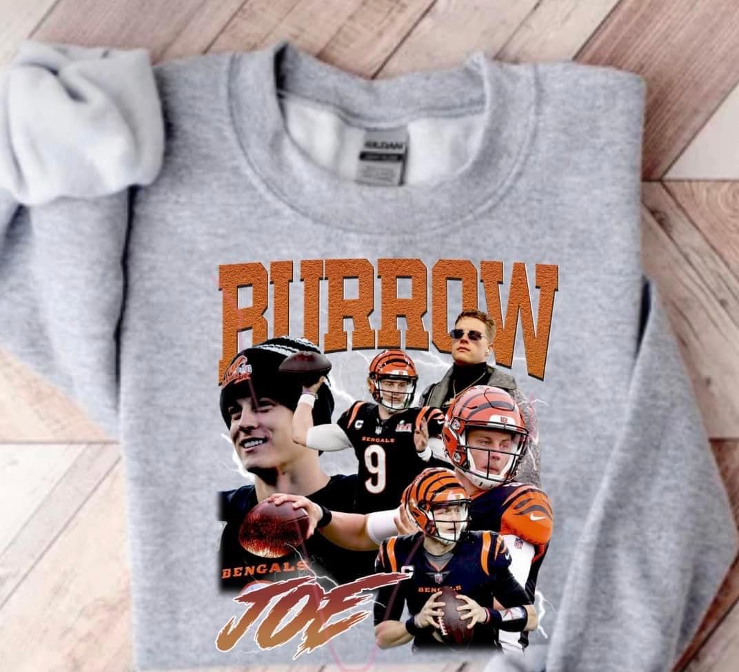 Joe Burrow Crewneck | T-Shirt, Crewneck & Hoodie | Modern Grace Boutique