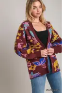 Mulberry Mix Cardigan