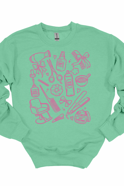 💗 Salon Days Graphic Sweatshirt 💗