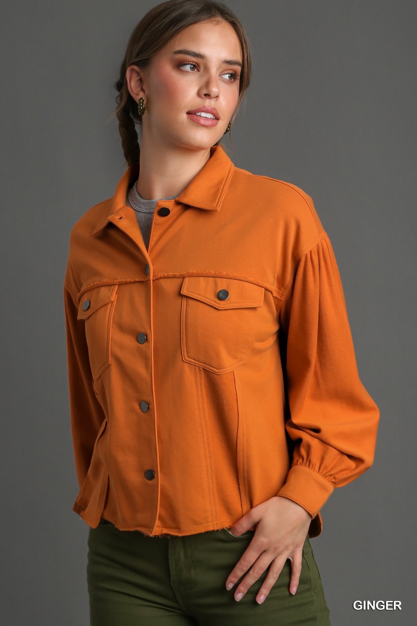 Cinnamon Spice Utility Jacket