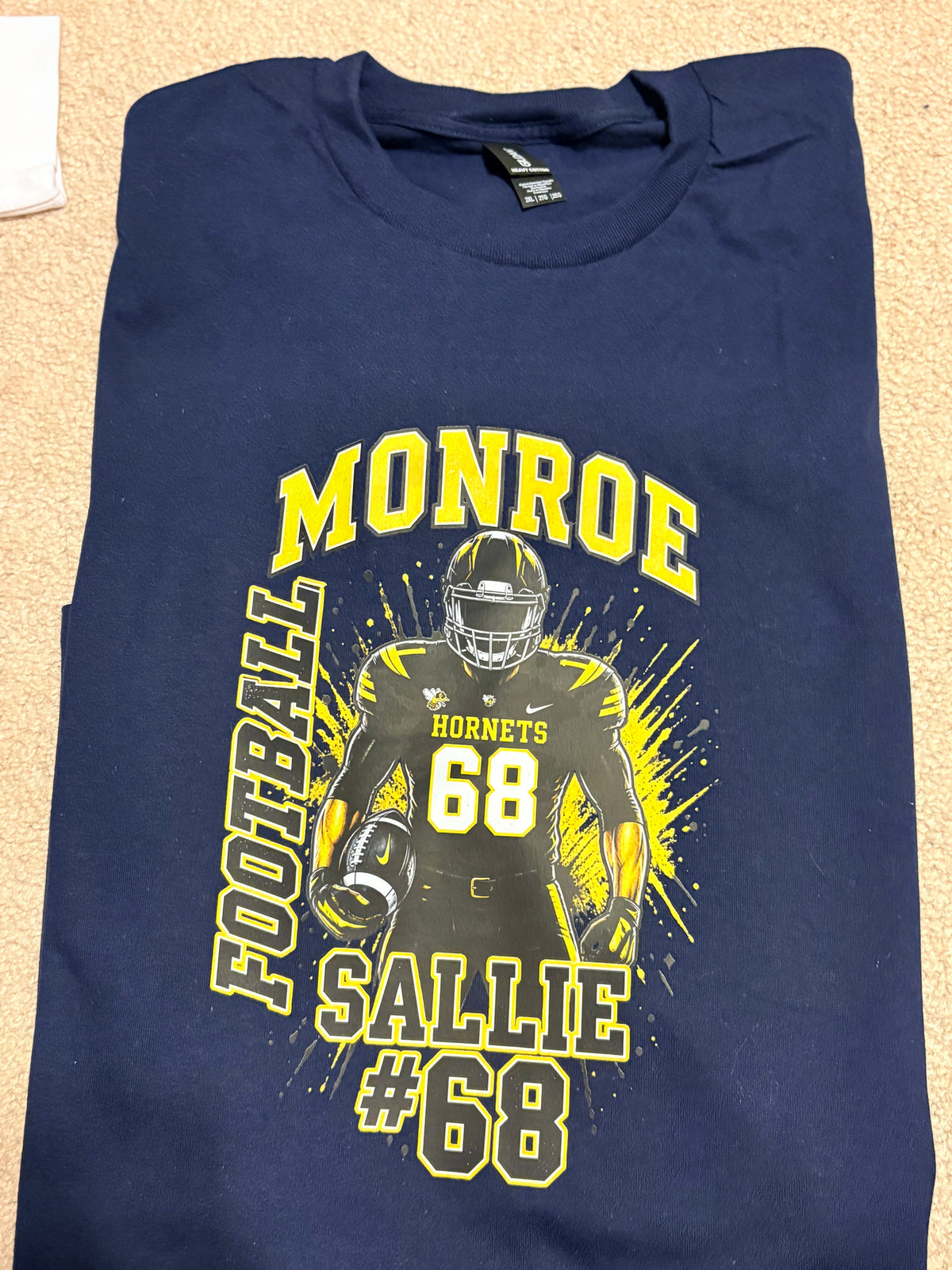Custom Football Player - Monroe