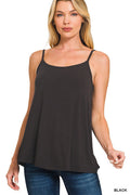 Black Spaghetti strap Tank Top | Modern Grace Boutique