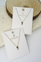 CLASSIC MINI CROSS NECKLACE | Modern Grace Boutique