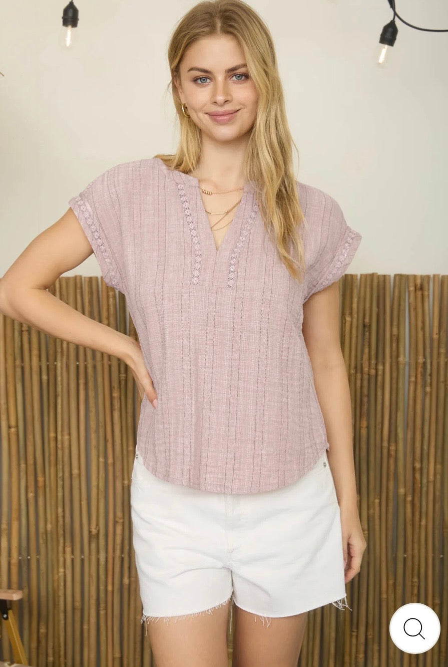 Dusty Pink Top