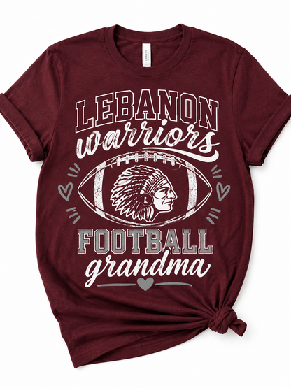 Lebanon Warriors Football Family