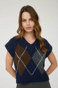 Argyle sweater vest | Modern Grace Boutique