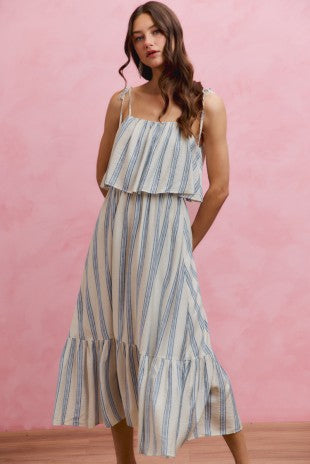 Seaside Stroll Midi Dress