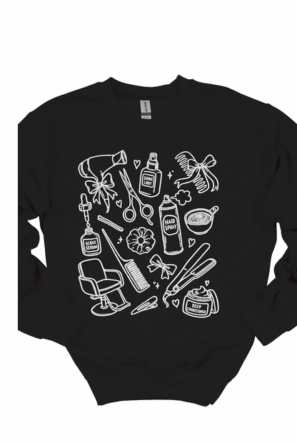 💗 Salon Days Graphic Sweatshirt 💗
