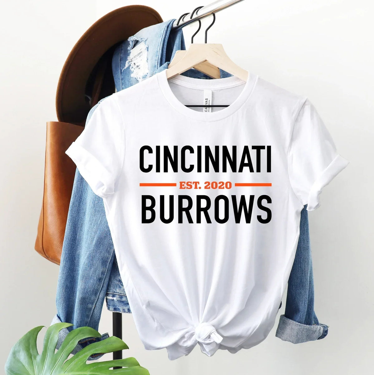 Cincinnati Burrow Unisex T-Shirt - Bengals | T-Shirt, Crewneck & Hoodie | Modern Grace Boutique