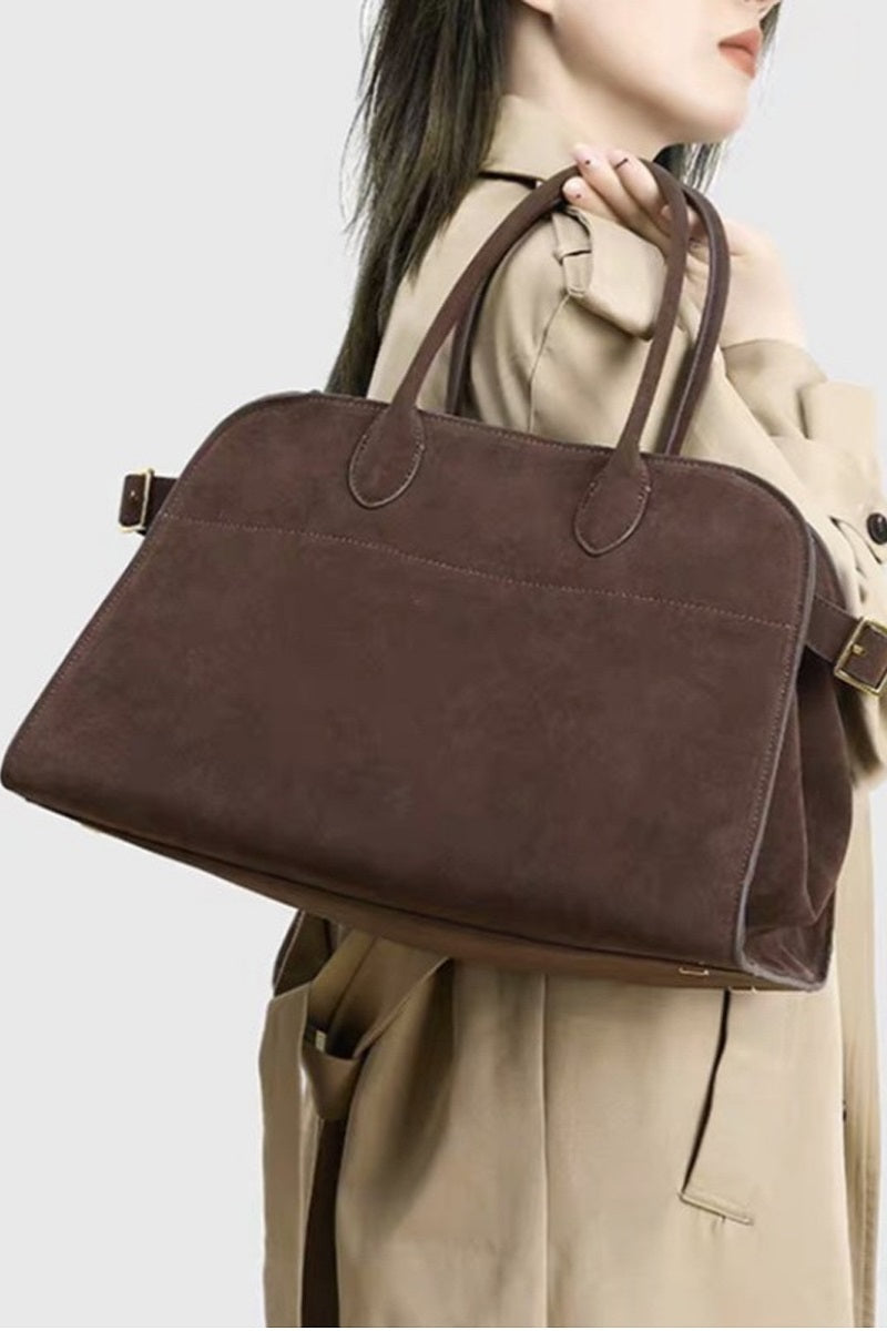 Espresso Elegance Weekender Tote
