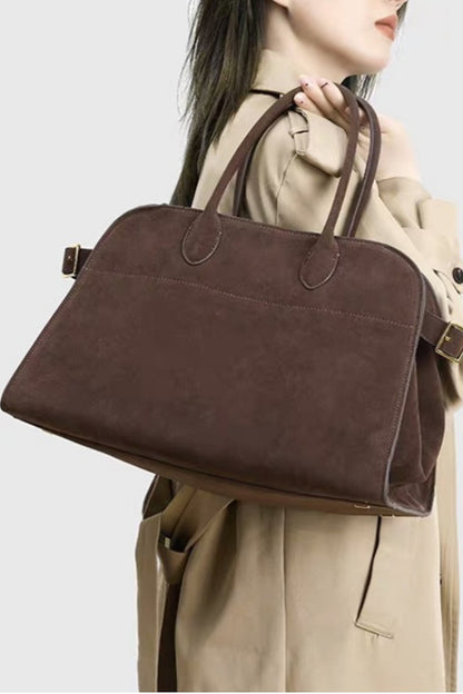 Espresso Elegance Weekender Tote