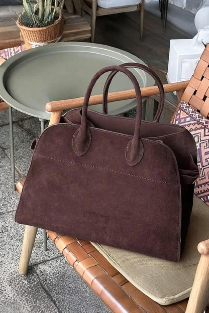 Espresso Elegance Weekender Tote
