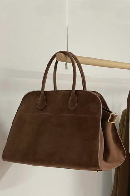 Espresso Elegance Weekender Tote