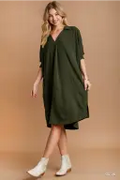 Olive You Forever Midi Dress | Modern Grace Boutique