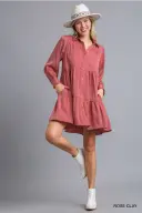 Rosewater Satin Mini Dress