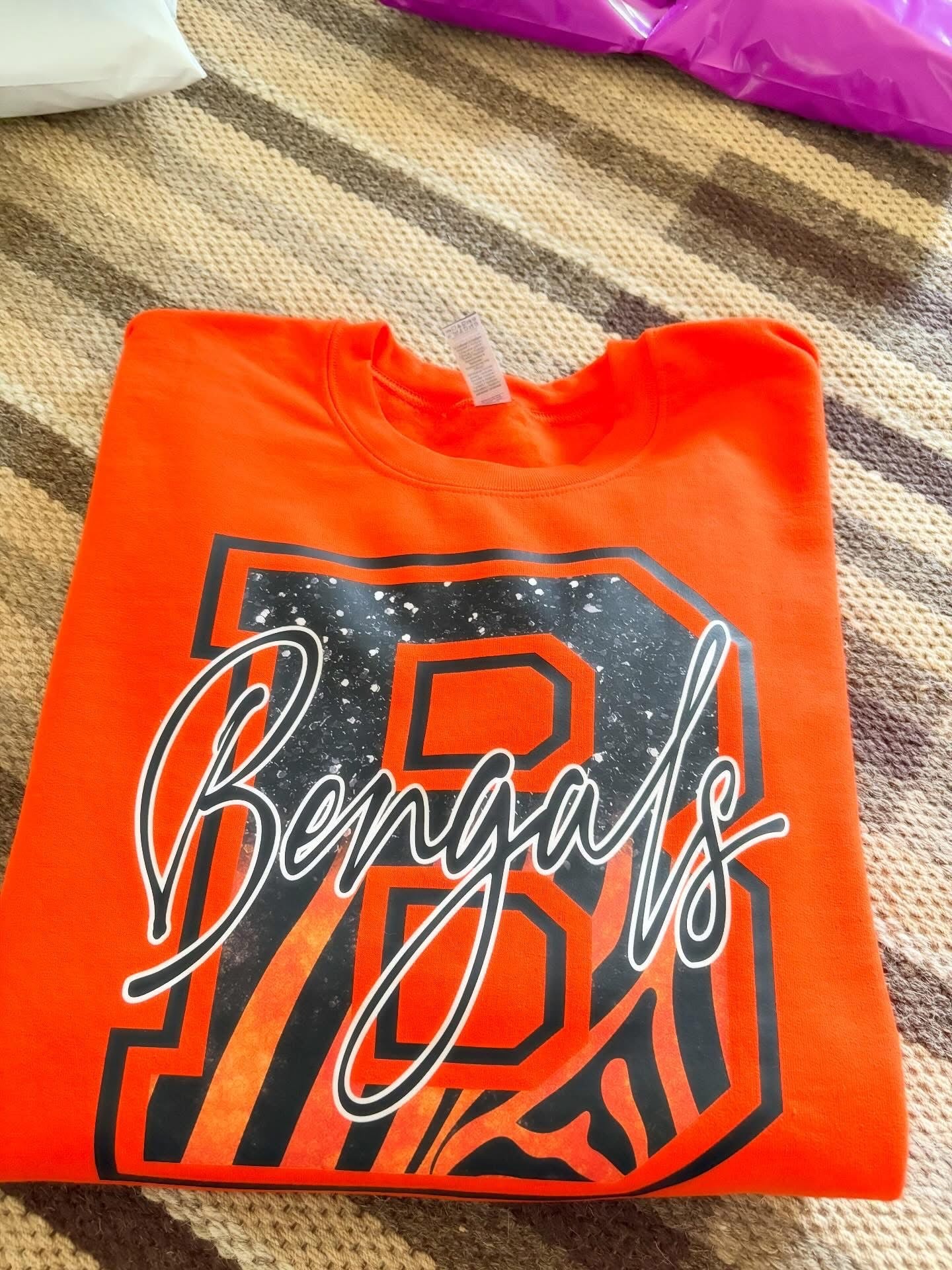 Bengals Game Day Crewneck Sweatshirt