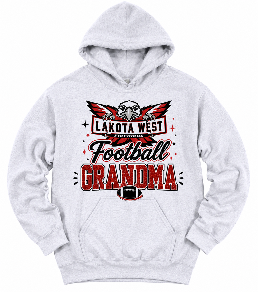 Lakota West Firebirds Football Family Collection | T-Shirt, Crewneck & Hoodie | Modern Grace Boutique