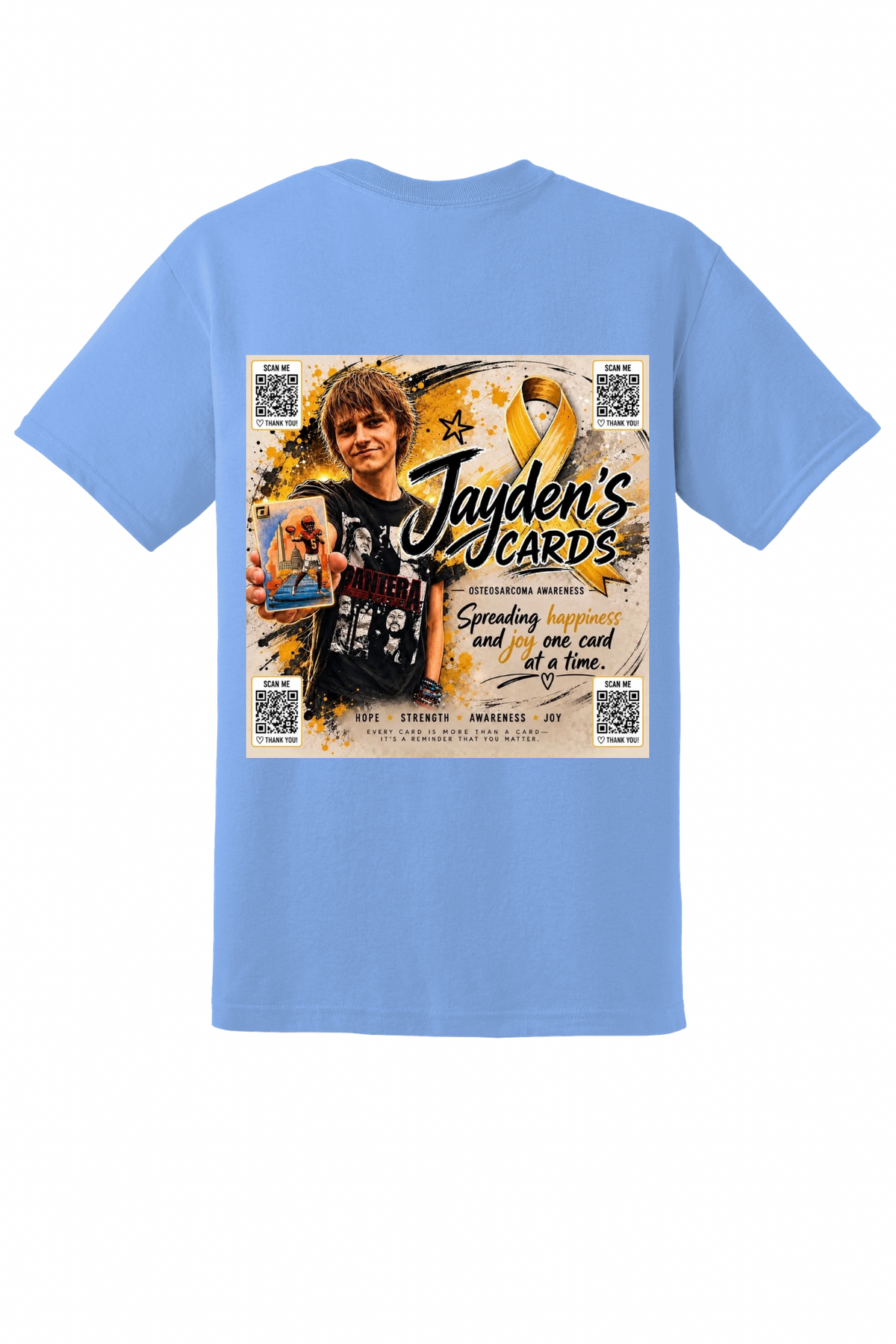 Jayden's Cards for Cancer Design 2 | T-Shirt, Crewneck & Hoodie | Modern Grace Boutique