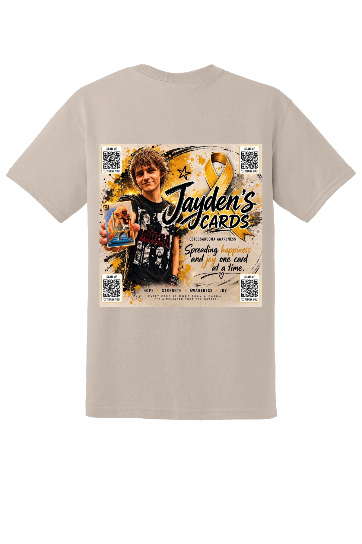 Jayden's Cards for Cancer Design 2 | T-Shirt, Crewneck & Hoodie