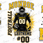 Custom Football Player - Monroe | Modern Grace Boutique