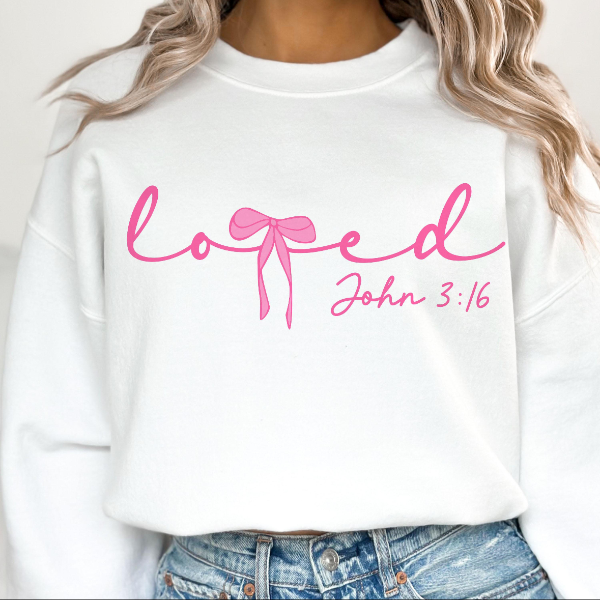 Loved John 3:16 Bow