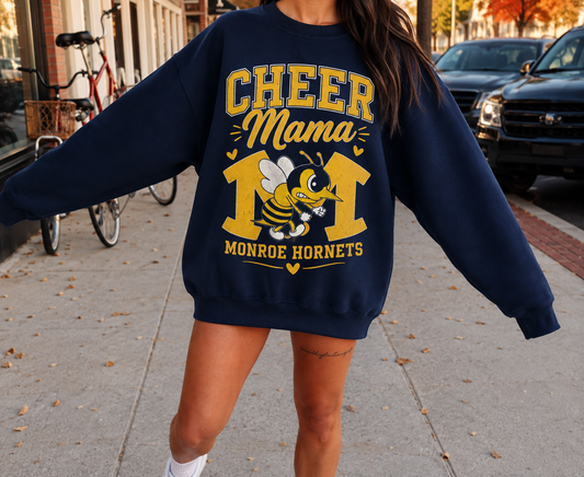 Cheer Mama Navy/ Gold