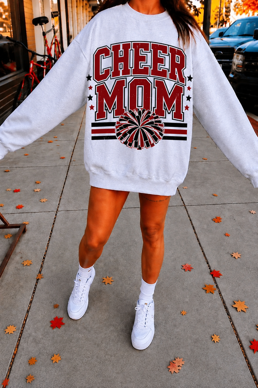 Cheer Mom | T-Shirt, Crewneck & Hoodie