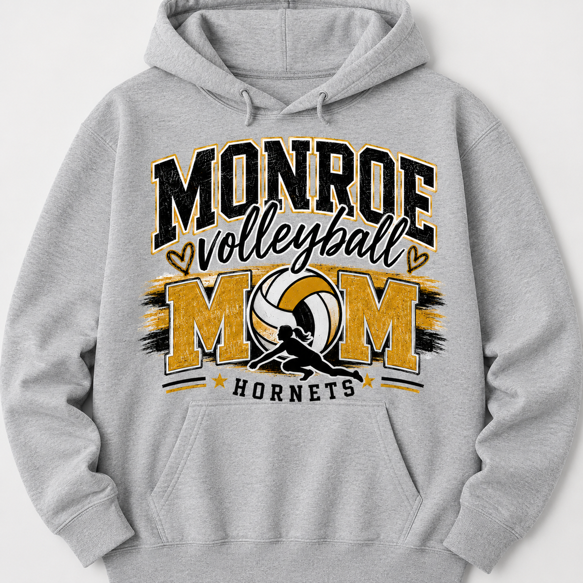 Monroe Volleyball Mom Design 2