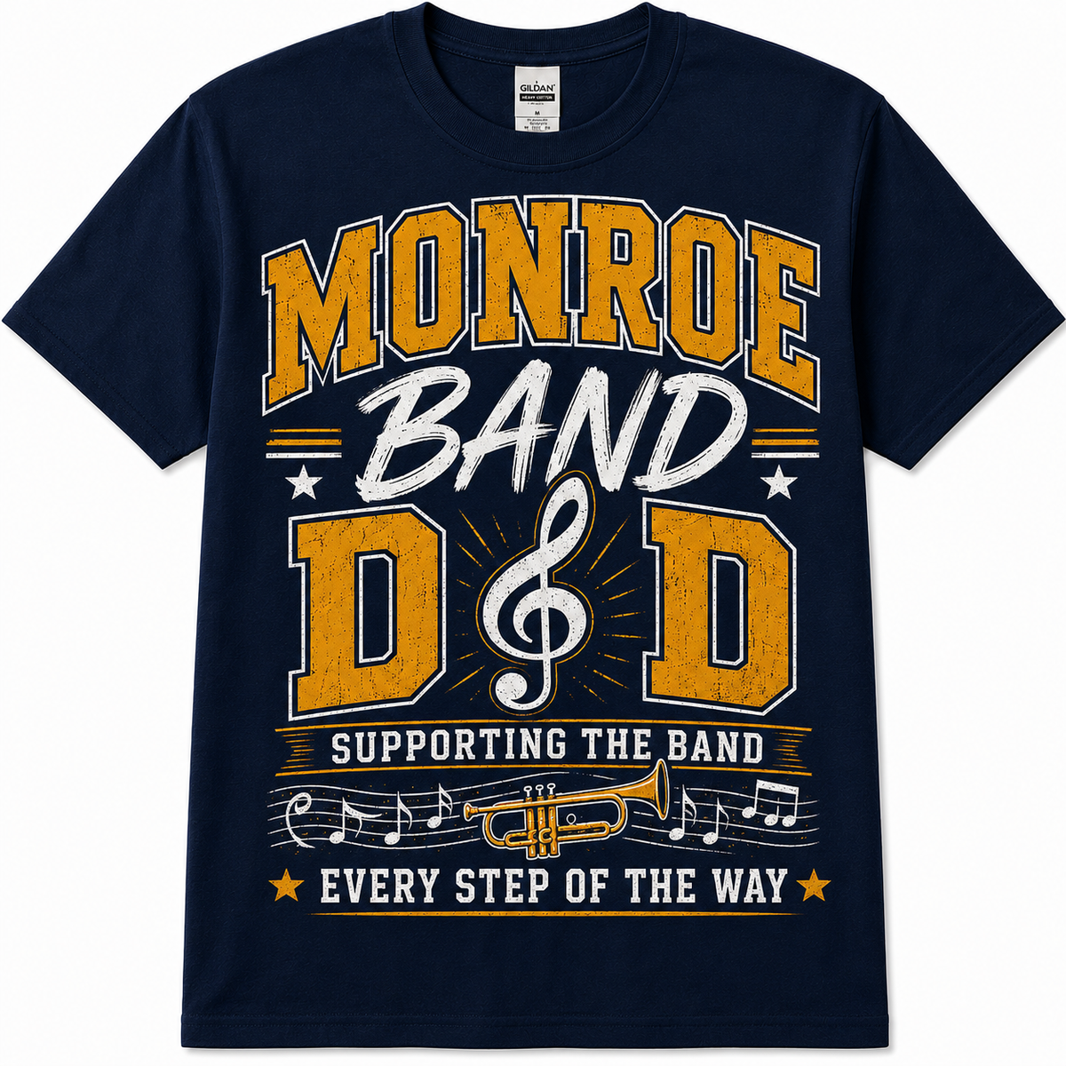 Monroe Band Dad Navy