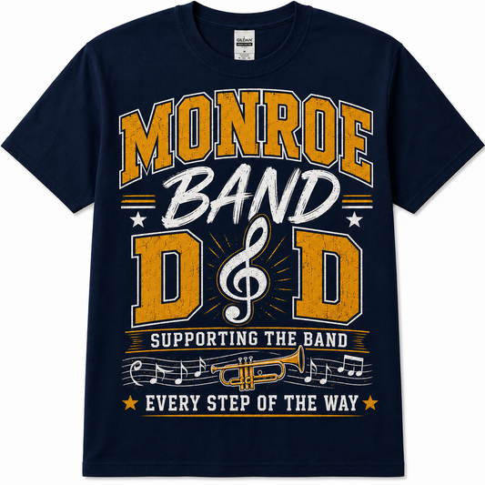 Monroe Band Dad Navy