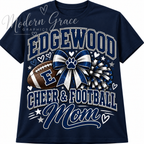 Edgewood Cheer & Football Mom Shirt | Modern Grace Boutique