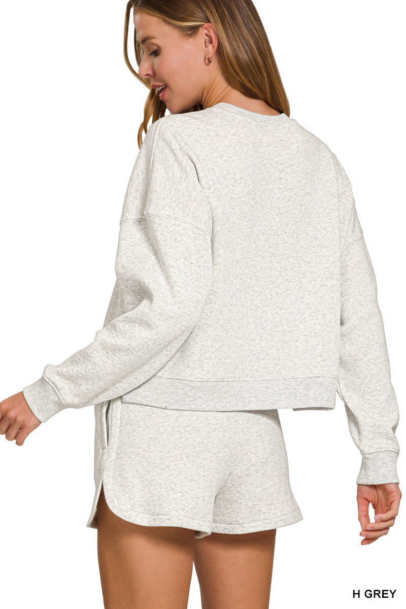 Grey Everyday Cozy Matching Lounge Set | Modern Grace Boutique