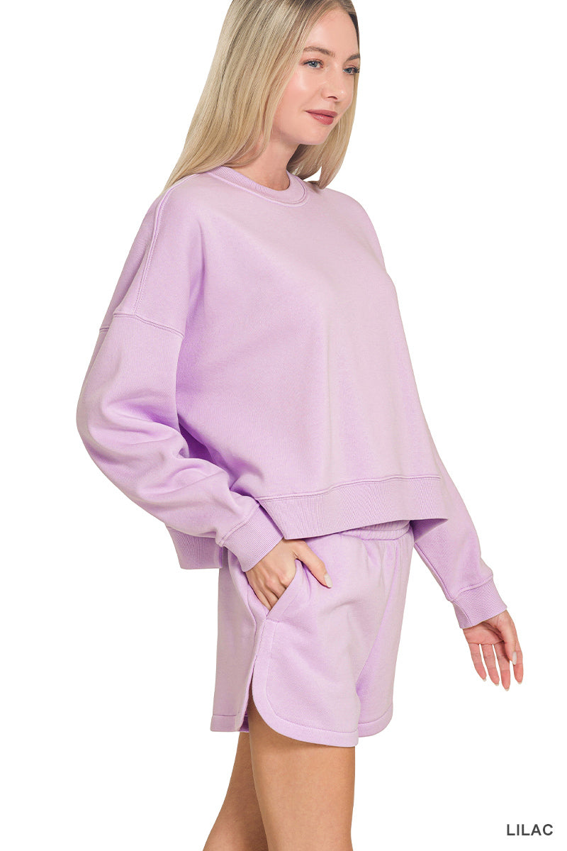 Lilac Everyday Cozy Matching Lounge Set | Modern Grace Boutique