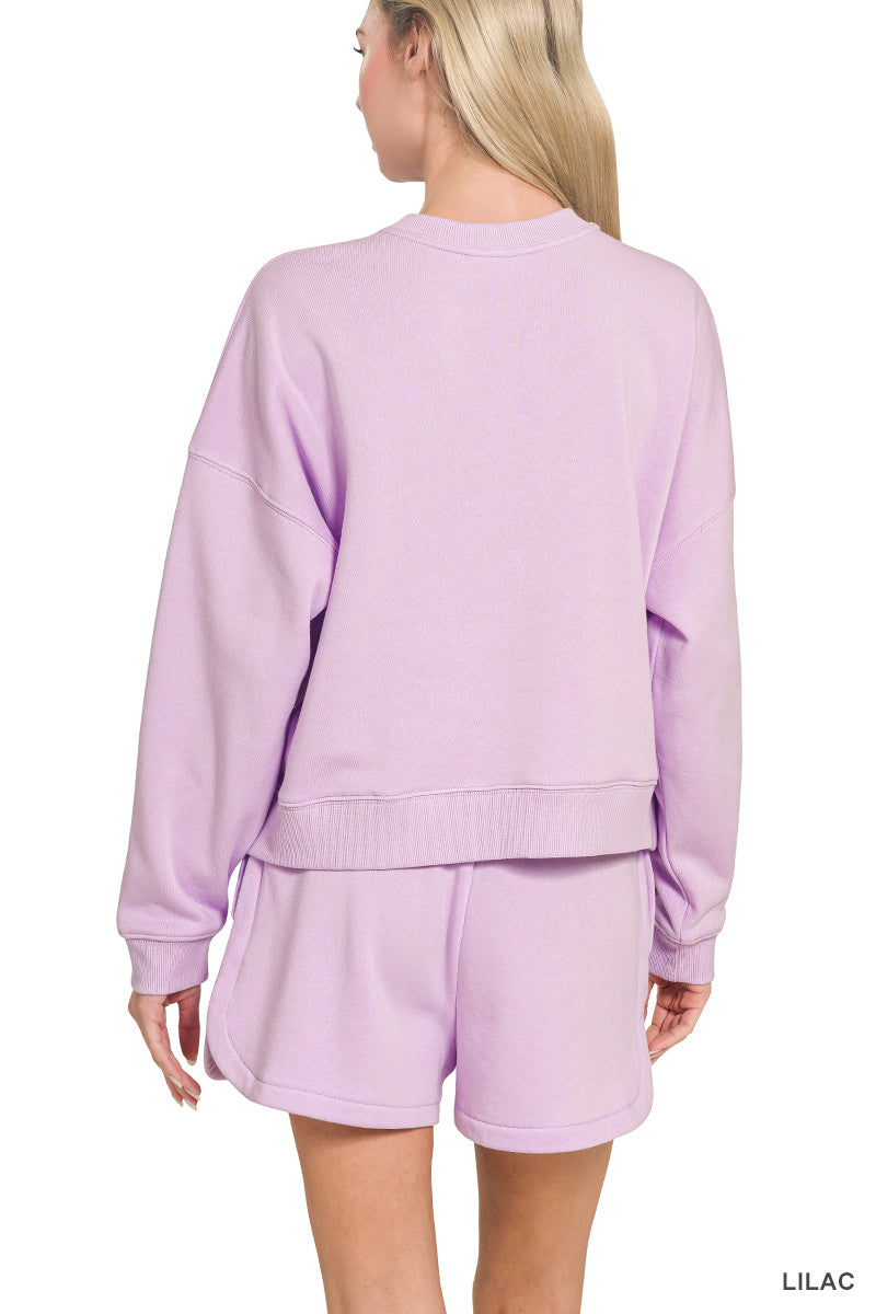 Lilac Everyday Cozy Matching Lounge Set | Modern Grace Boutique