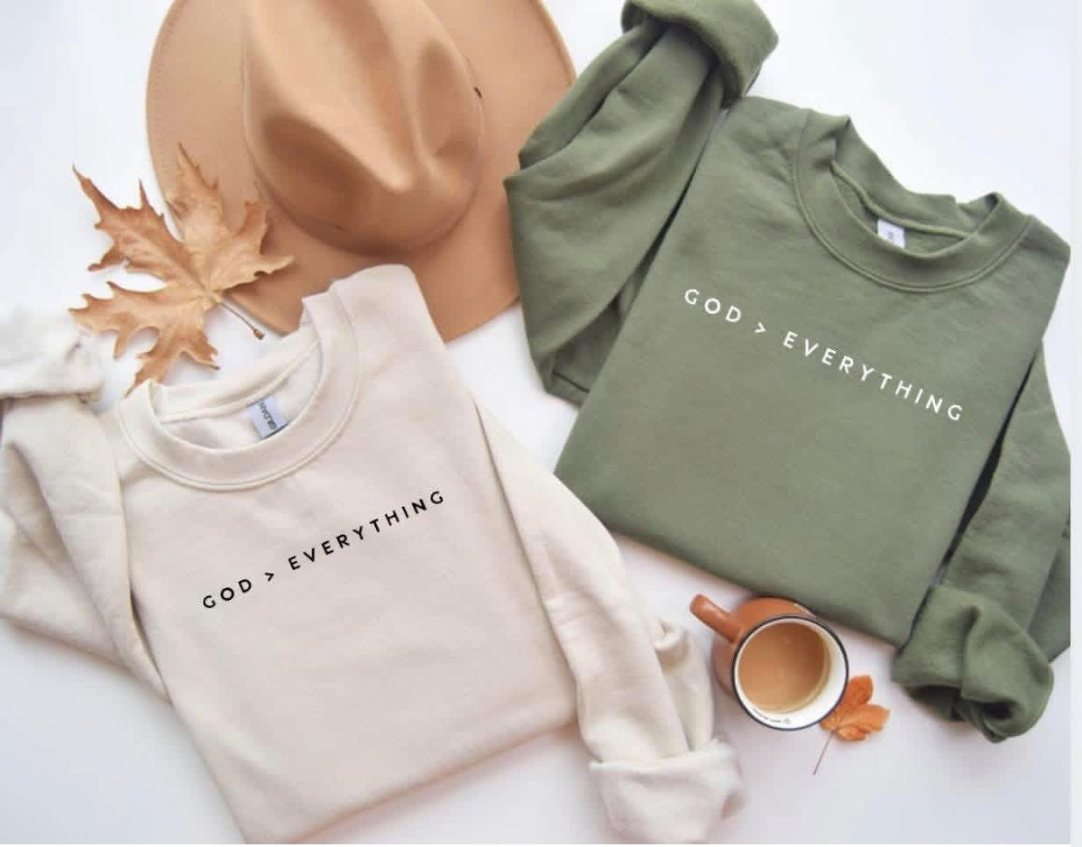 God > Everything | Modern Grace Boutique