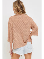 Lightweight Knit Sweater Top