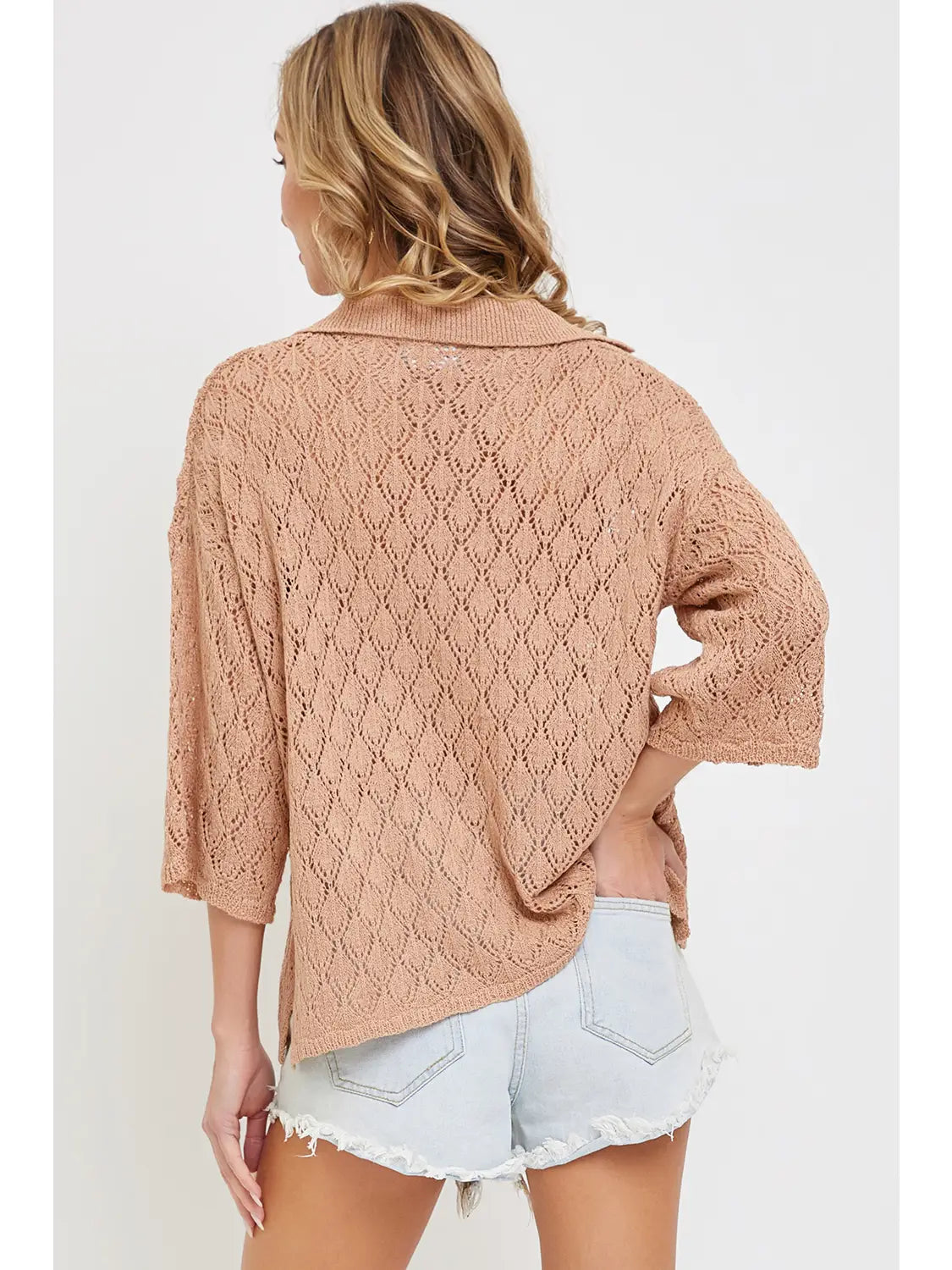 Lightweight Knit Sweater Top